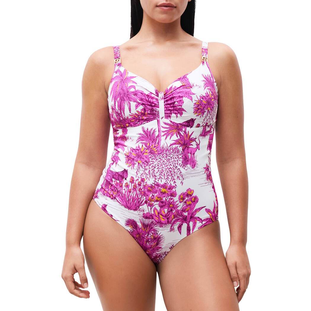 Costume intero Sfoderato con ferretto Donna Sauvage C17UR0 Chantelle - immagine 2