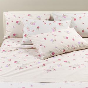 Caleffi Completo Lenzuola Flora
Singolo Stampato in Cotone