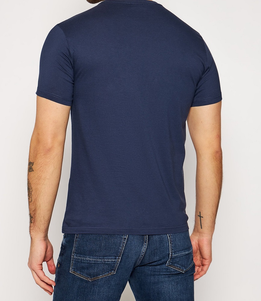 emporio armani man jersey t-shirt mezza manica 211831 1p469 - immagine 4