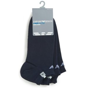 Emporio Armani 300008 CC134 Set 3 calze cotton washed