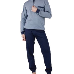 Bip Bip Pigiama Uomo 6424 Serafino Interlock m/l p/l