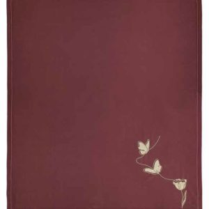 Maryplaid 6M34015 Plaid Farfalle in Pile  con ricamo e applicazioni  cm. 160 x 180