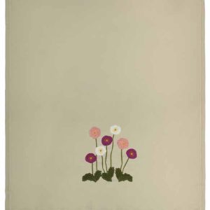 Maryplaid 6M34016 Plaid I giardini di Marzo  in Pile  con ricamo e applicazioni  cm. 160 x 180