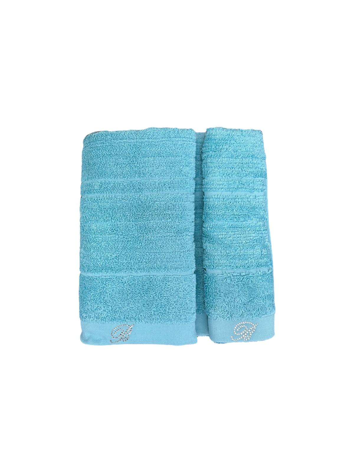 Asciugamani 1+1 Biancheria Samira 1+1 Blumarine Home - immagine 2