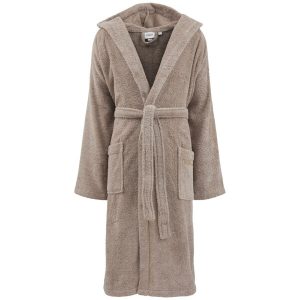 Borbonese Fine Op Accappatoio spugna unisex con cappuccio.