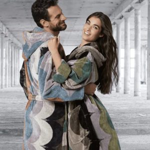 Carrara Madrid Accappatoio Spugna Unisex con cappuccio