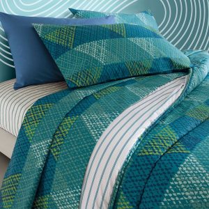 Gabel completo letto Matrimoniale Pitagora stampato