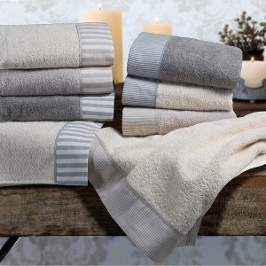 Jolie Set Spugna Asciugamano + Ospite Nives Linea Natura