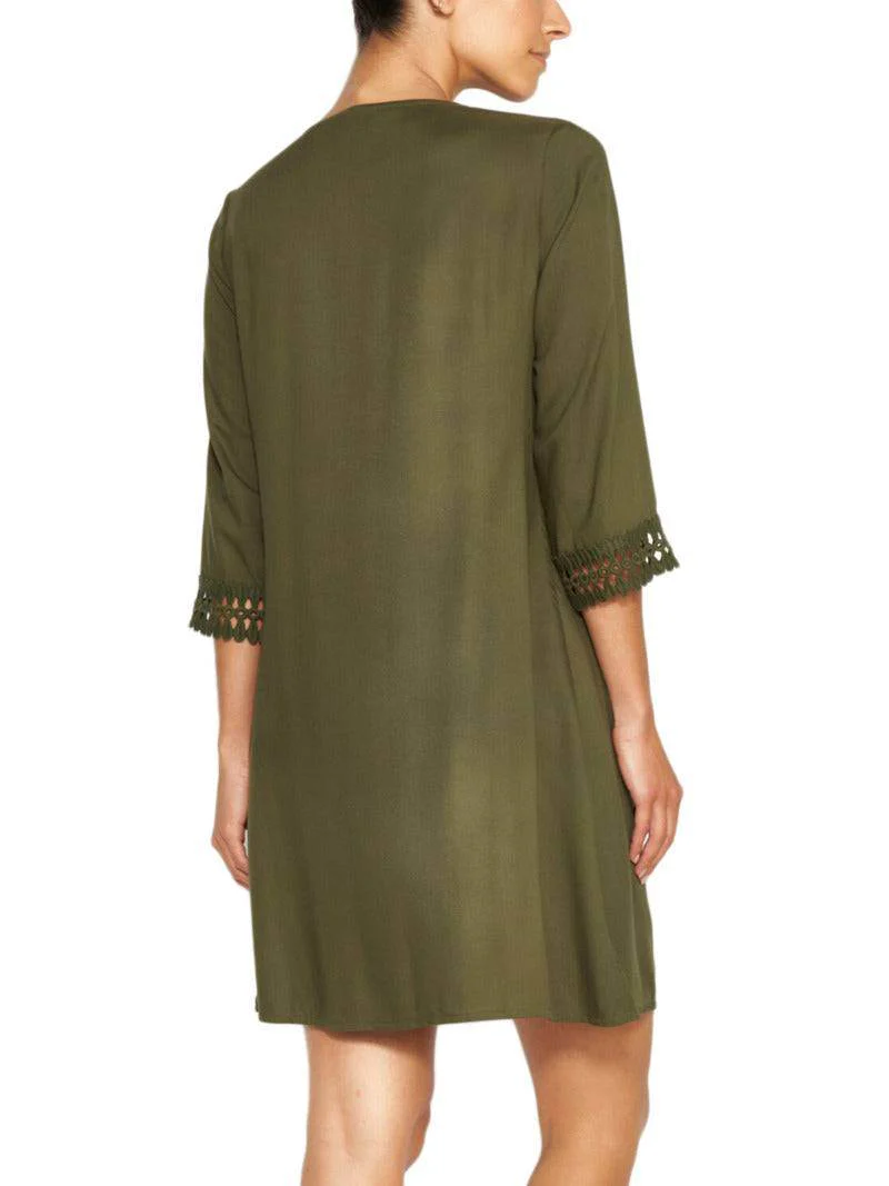 Abito Kaftano Donna C3769 963 Charmline - immagine 3