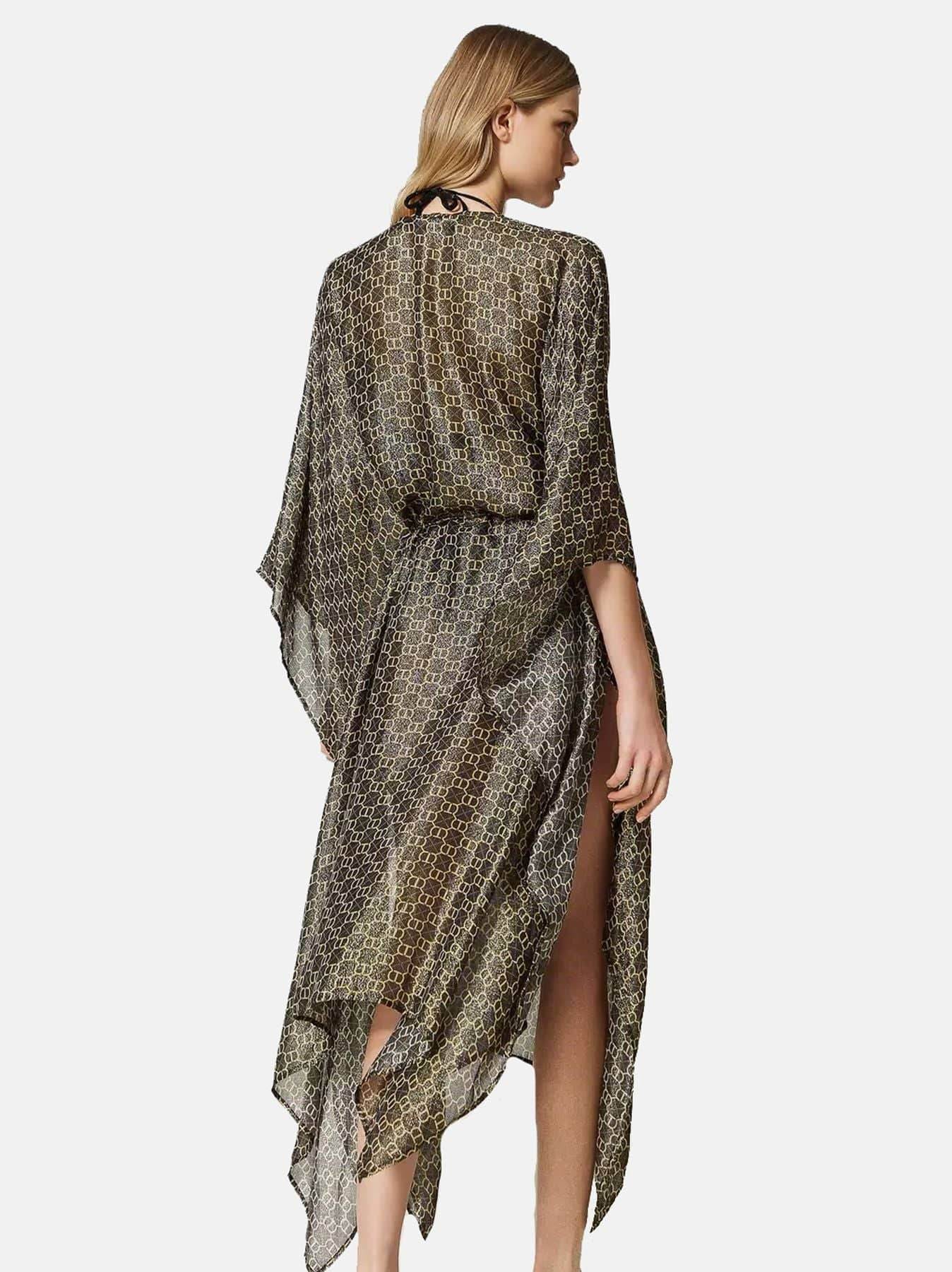 Abito Kaftano Donna LB2RAA Twinset - immagine 5