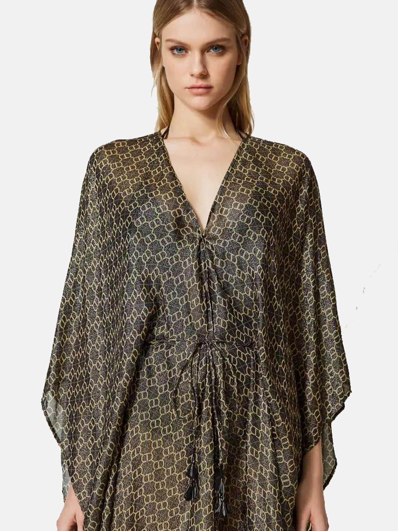 Abito Kaftano Donna LB2RAA Twinset - immagine 3