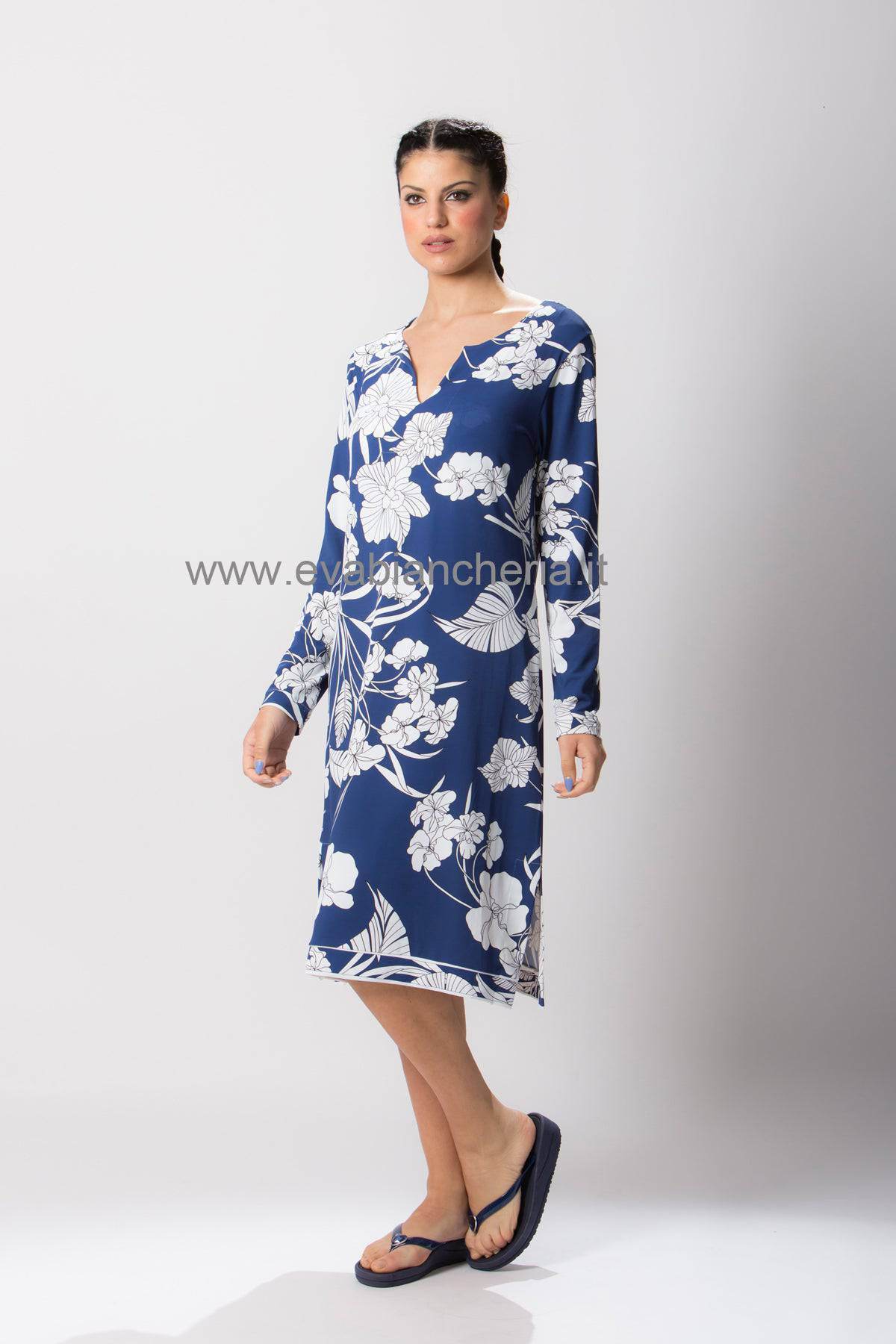 Abito Lungo Donna 7307 71 Atlantique - immagine 2
