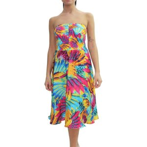 Abito Lungo Donna OISEAUX SUN 1476 Lise Charmel