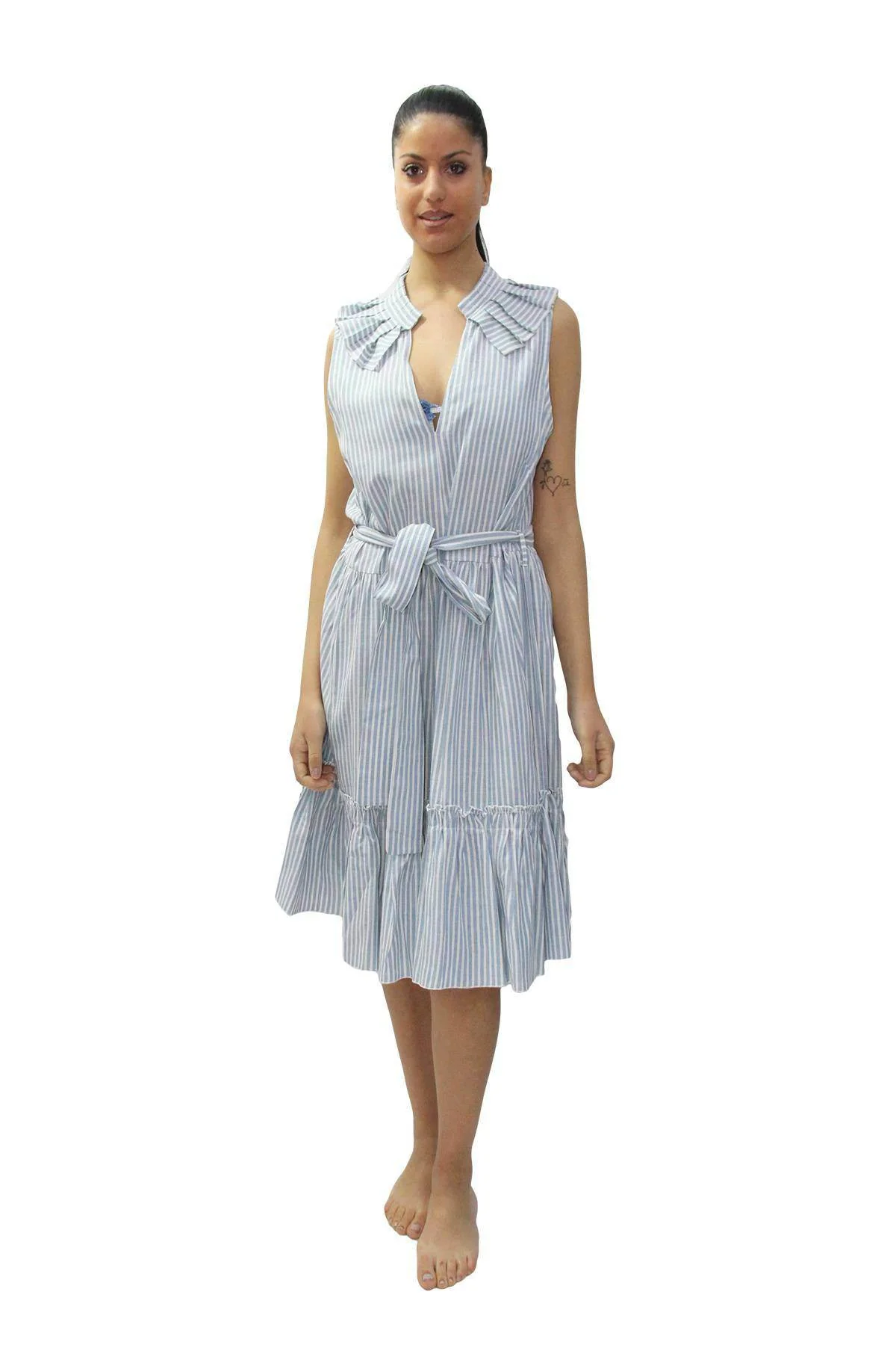 Abito Lungo Donna OREGON 4780 Pepita - immagine 2