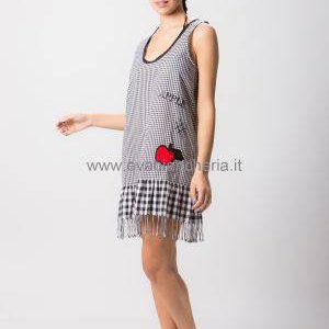 Abito corto Donna PORTOFINO 9710 Pepita