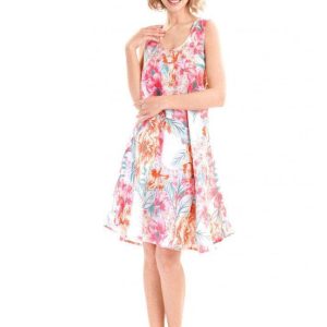 Abito corto Donna VI20-052 Vacanze Italiane