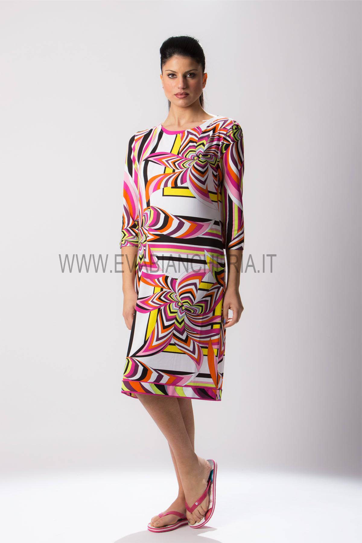 Abito manica 3/4 Donna 1300 01 Domani