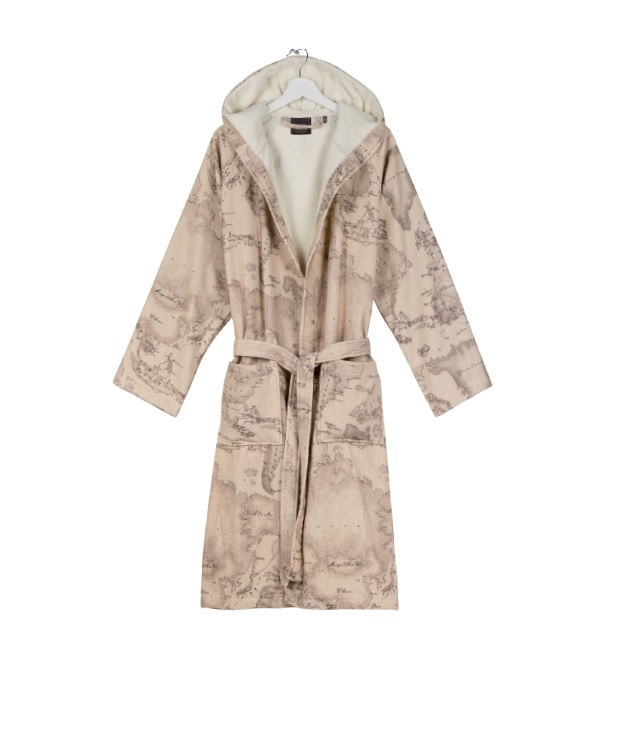 Alviero Martini Accappatoio Spugna con cappuccio Geo Safari - immagine 2
