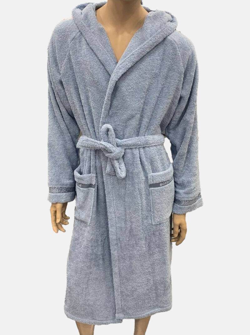 Accappatoio con cappuccio Bagno MINIMAL ACC Borbonese