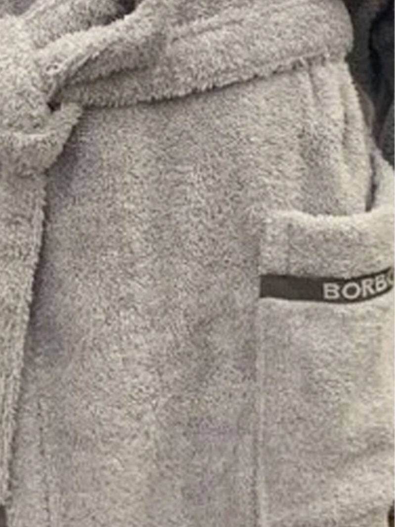 Accappatoio con cappuccio Bagno MINIMAL ACC Borbonese - immagine 9