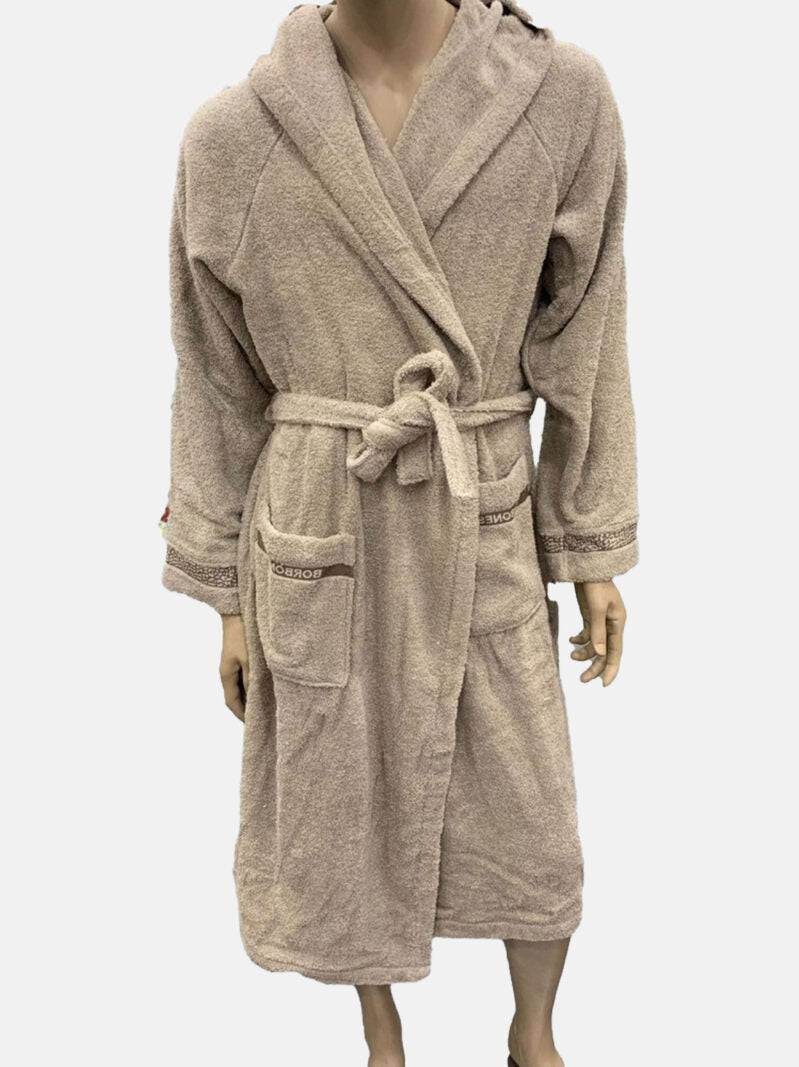 Accappatoio con cappuccio Bagno MINIMAL ACC Borbonese - immagine 6