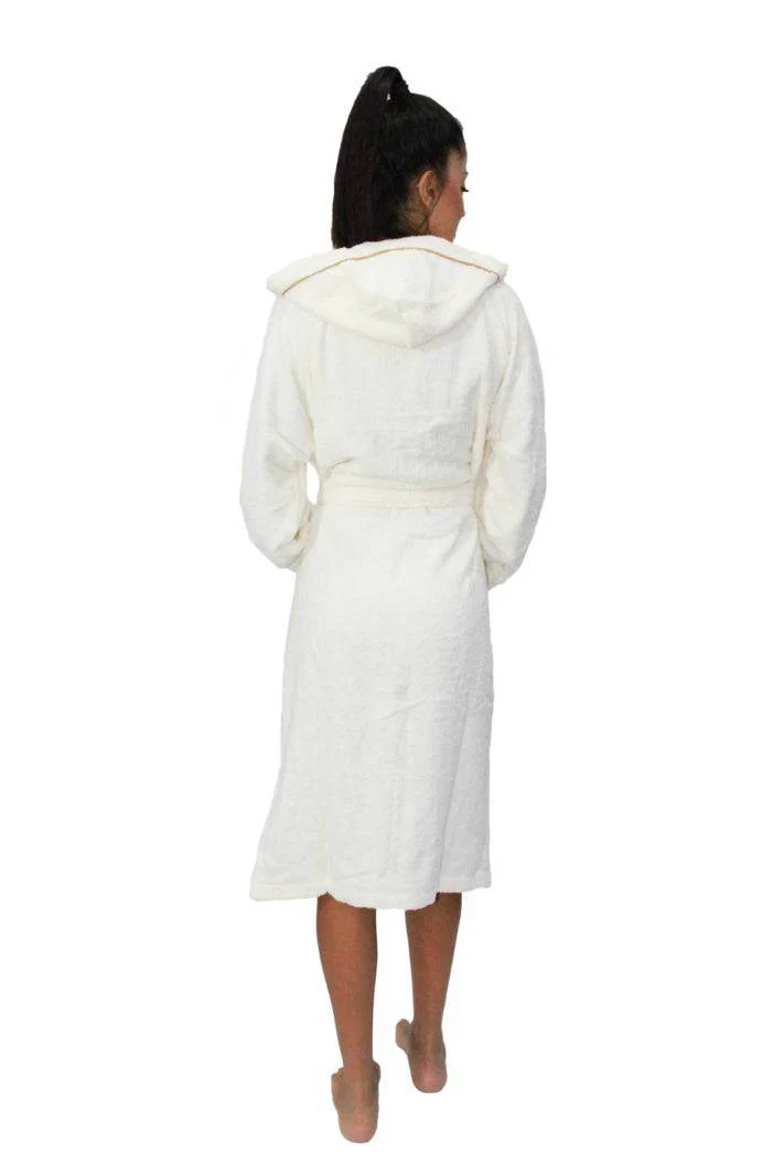 Accappatoio con cappuccio Biancheria FINE OP ACC Borbonese - immagine 7