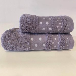 Asciugamani Coppia 1+1 Bagno Poison 1 1 Daltex