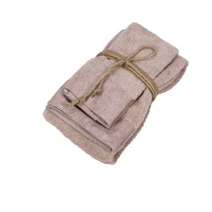 Asciugamani Coppia 1+1 Biancheria GALUCHAT 1 1 Fazzini