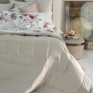 BLUMARINE COPRILETTO BLU VELVET MATRIMONIALE