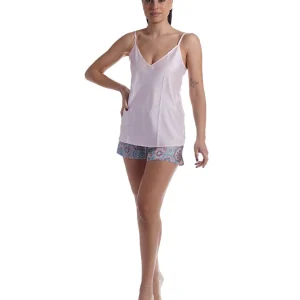 Baby Doll Top + Culotte Donna Blue baby Endorfinella