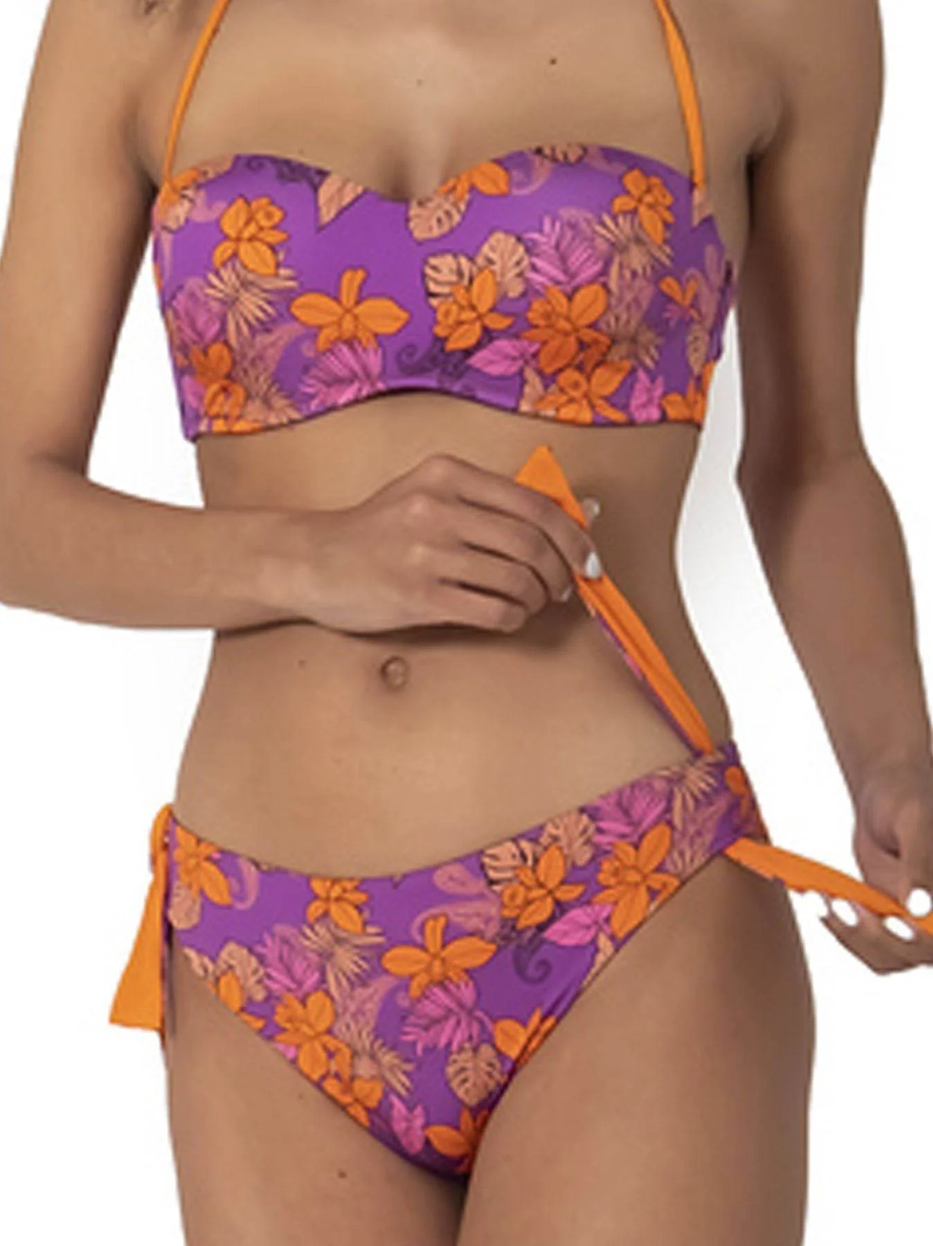 Bikini Fascia Preformata Donna VI23-028 Vacanze Italiane