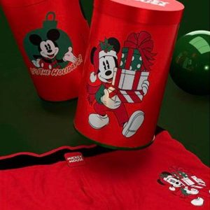 Boxer singolo natalizio Bambini e ragazzi 48526 Disney