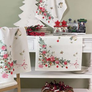 Blumarine Set 3 Canovacci Merry Decor 50×70