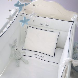 BLUMARINE Copripiumino lettino Baby Blu