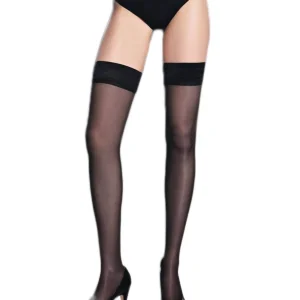 Calze Autoreggenti Balza liscia Donna Strip Girardi