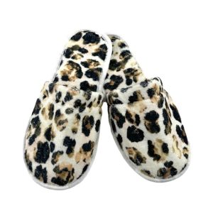 Ciabatta Chiusa Donna Leopard Ciabatte Lovely Shabby