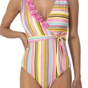Costume intero Coppa preformata Donna VI23-008 Vacanze Italiane
