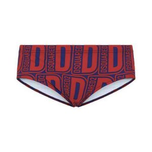 Costume slip sgambato Uomo D7B454590 Dsquared2