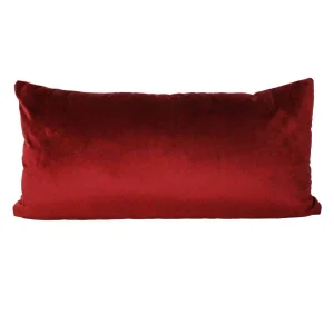 Cuscino Tinta Unita Biancheria VELVET 30x60 Eva Home Collection