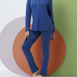 Amadine D3017 Pigiama donna
serafino in viscosa m/l p/l