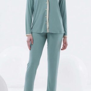 Amadine D3029 Pigiama donnaaperto in viscosa m/l p/l