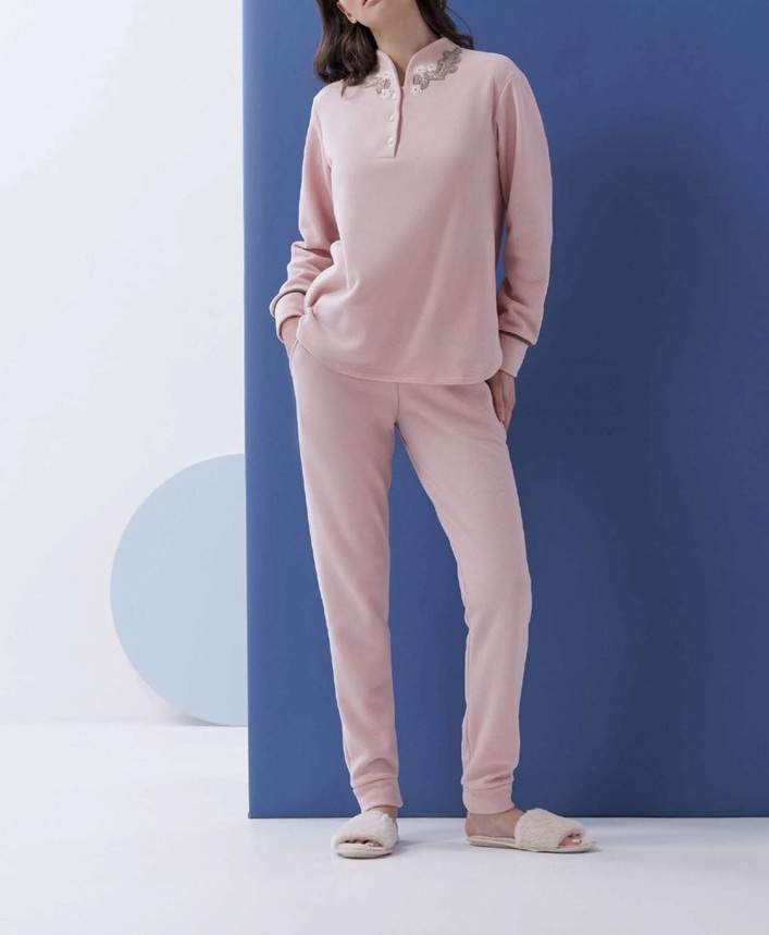 Amadine D3044 Pigiama donnaserafino in punto milano m/l p/l - immagine 2