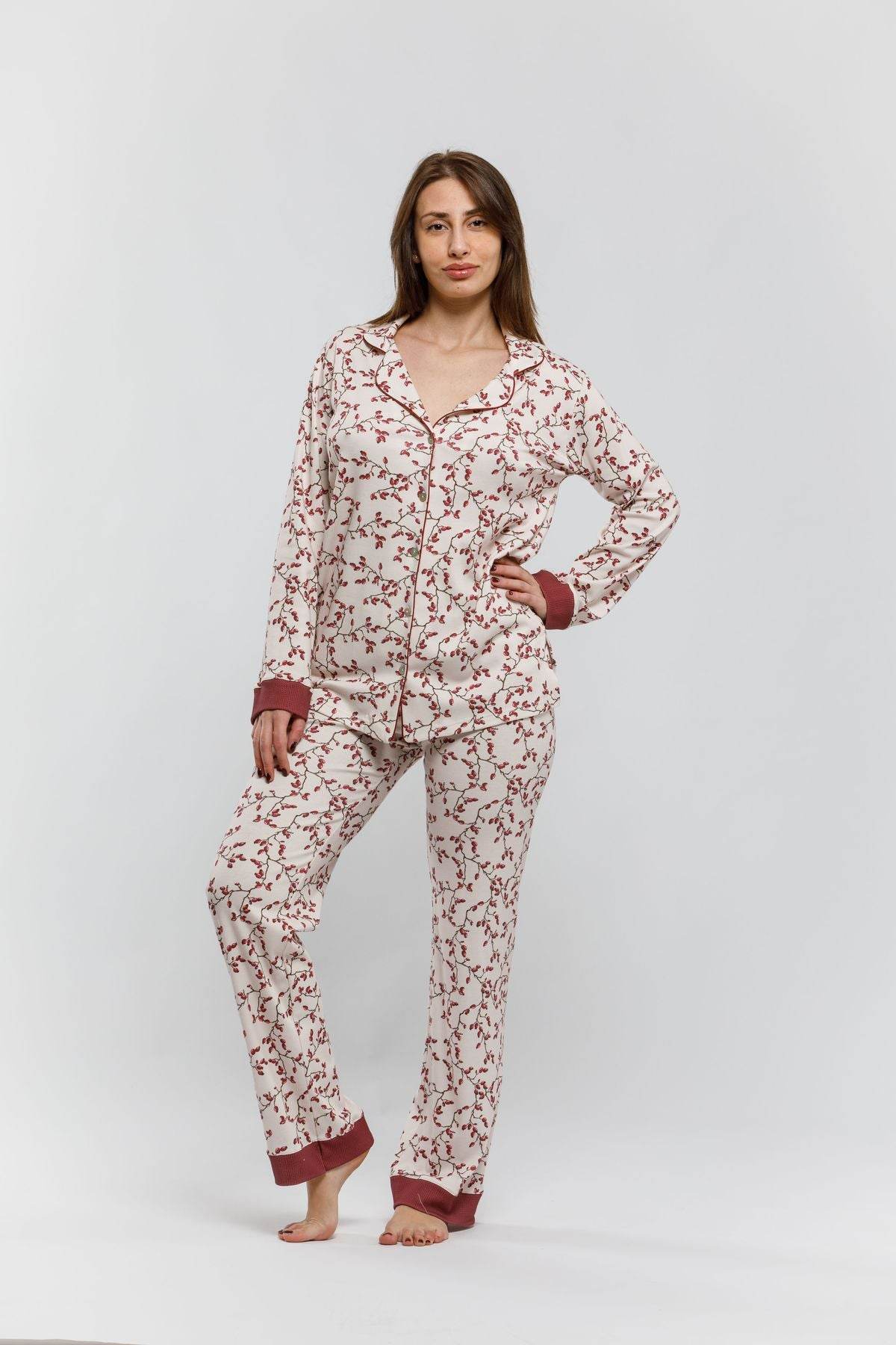 Pigiama Aperto Donna I2546 Fida