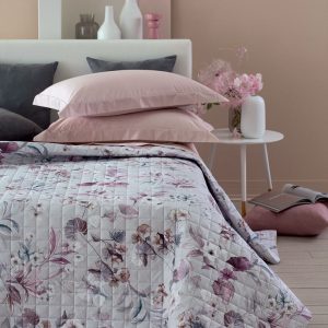 Svad Dondi Copriletto traountato matrimoniale linea Forever, realizzato in percalle di cotone 100% mis. 270×270 imbottitura 90g/mq art. Dafne