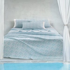 Gabel Delfi Completo letto Copriletto Matrimoniale stampato