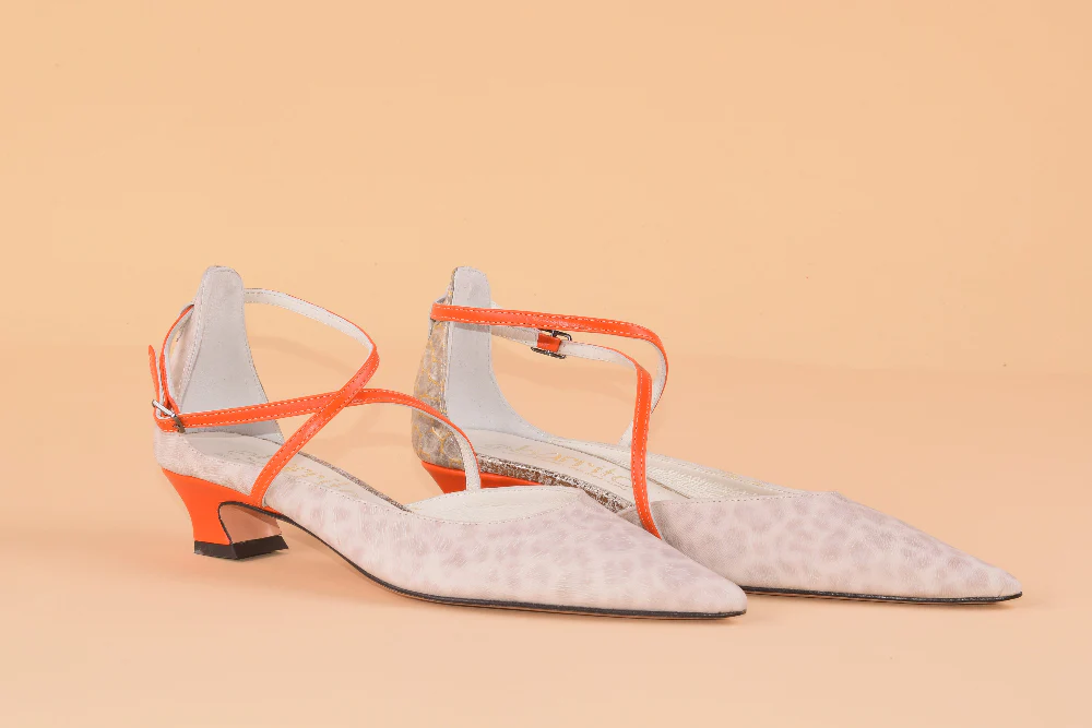 Stealt Chic - Ballerine sfilate in pelle patchwork