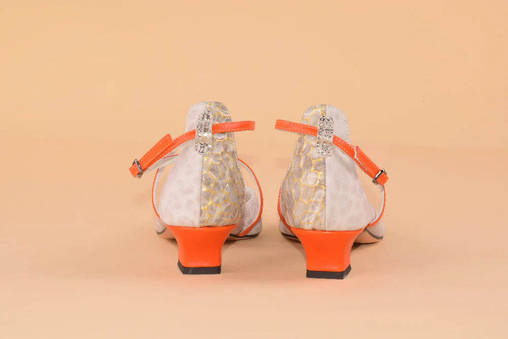 Stealt Chic - Ballerine sfilate in pelle patchwork - immagine 5