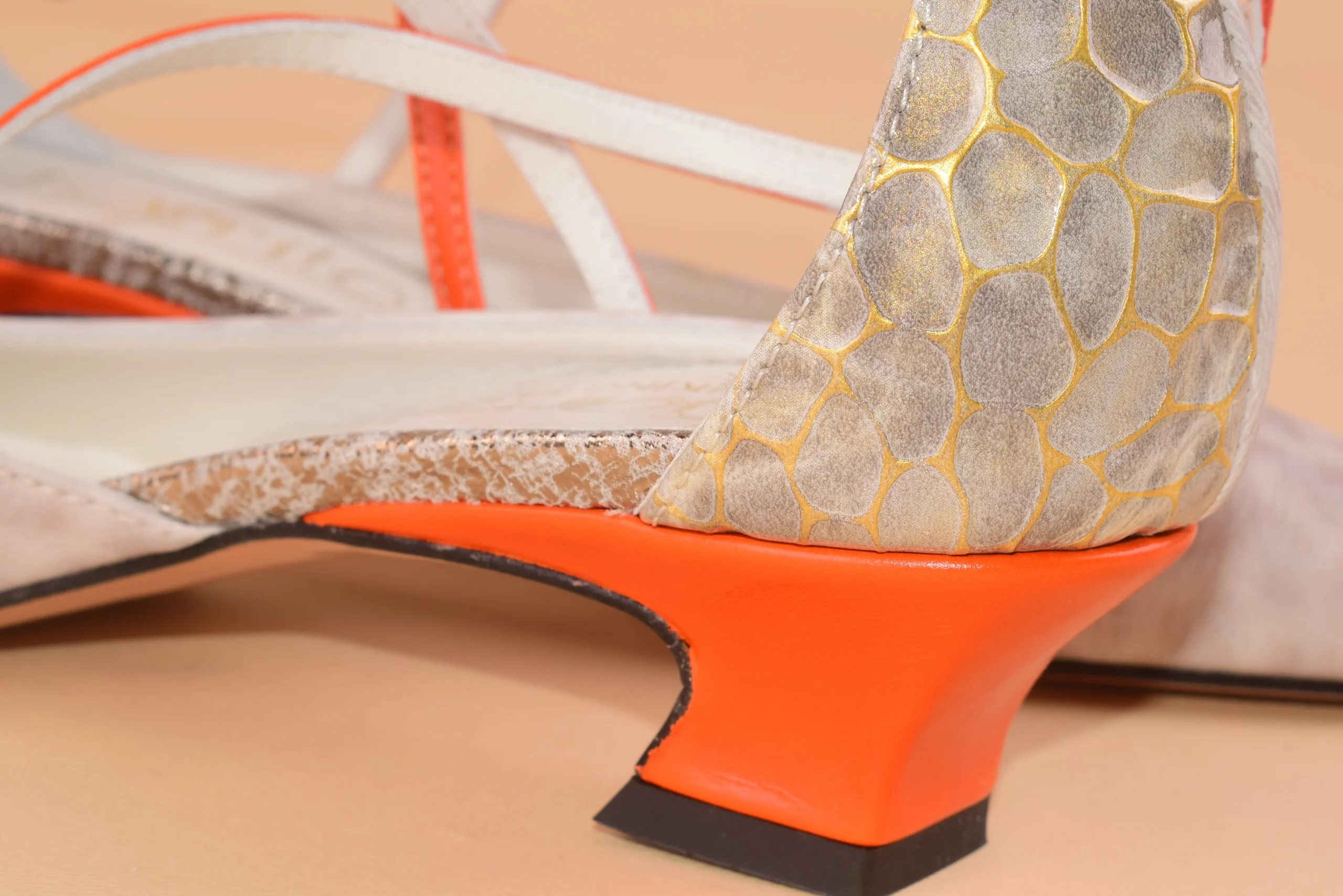 Stealt Chic - Ballerine sfilate in pelle patchwork - immagine 7