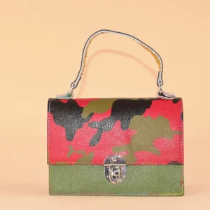 Right Now Bag - Borsa a mano in pelle patchwork