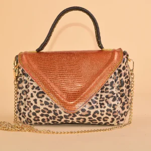 Police and Thieves Bag - Borsa a mano in pelle patchwork